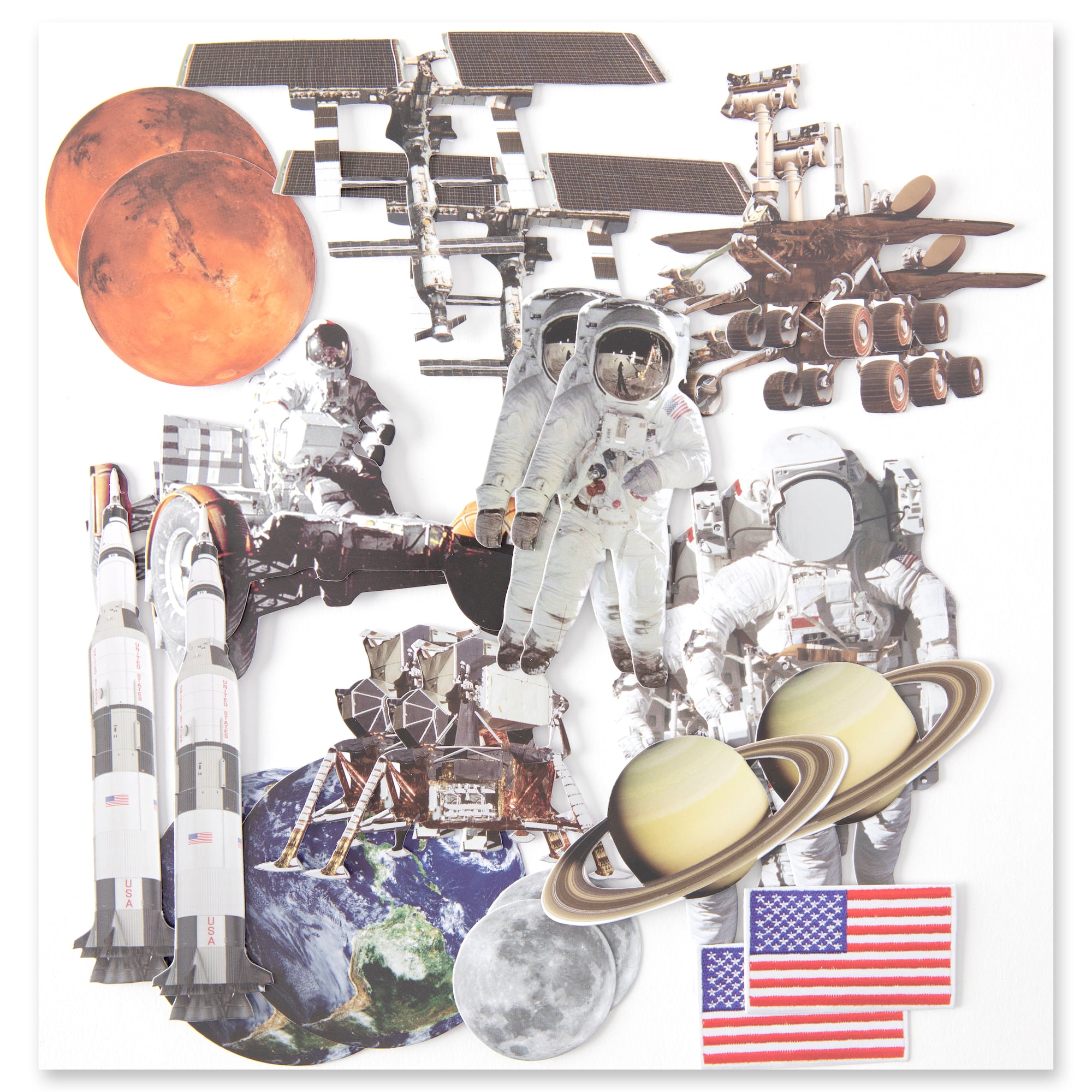 Astronaut Die Cut Stickers by Recollections™